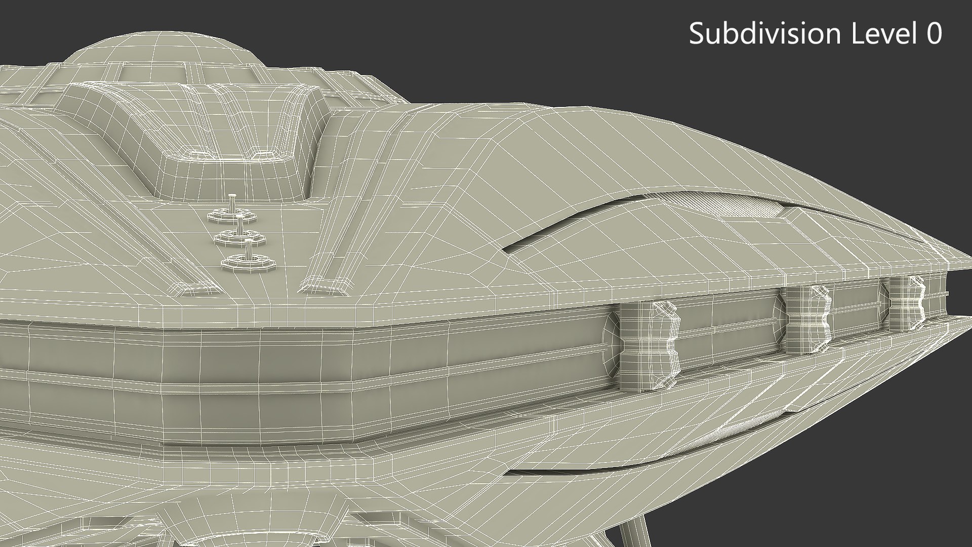 3D Triangle UFO Ship - TurboSquid 2376828