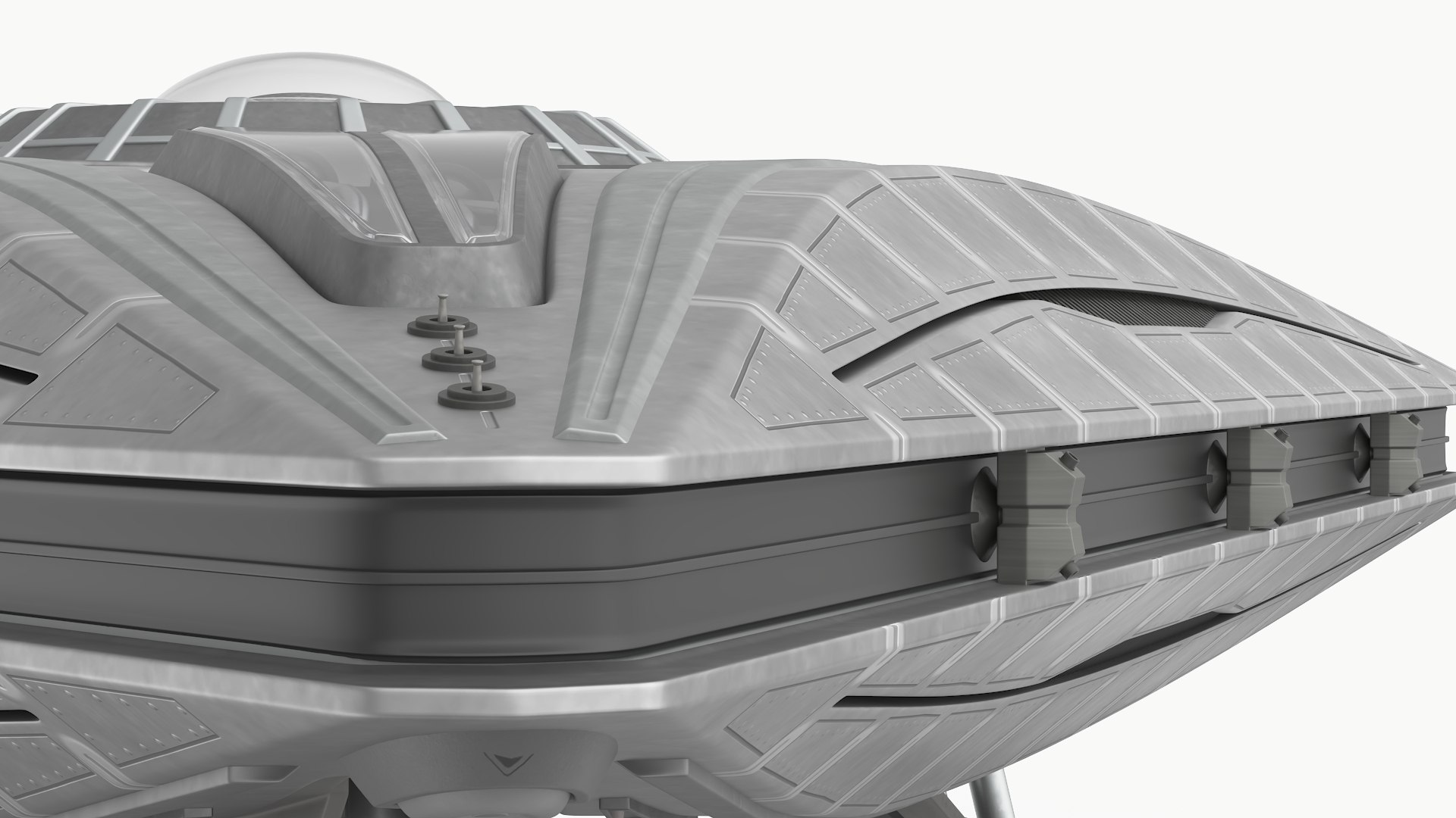 3D Triangle UFO Ship - TurboSquid 2376828