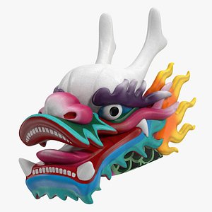 chinese dragon head 3D