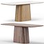 Prato ogogo chair and Eettafel Santiago Woodvineer table
