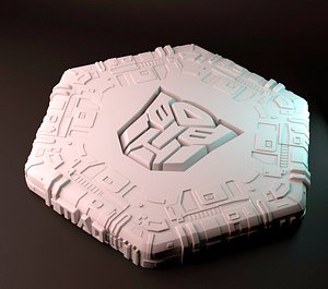 3D Transformes Display Pad model
