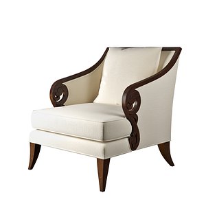 3d model christopher guy jude chair