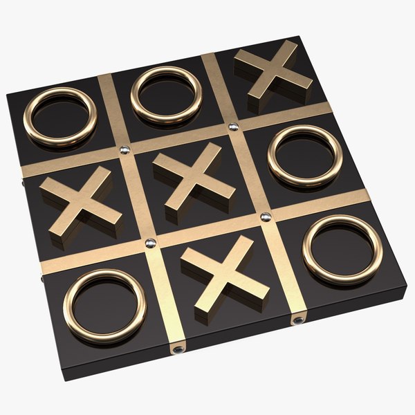 Tic Tac Toe 3D Models for Download | TurboSquid