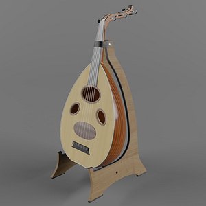 Shami Oud Mahogany 3D model