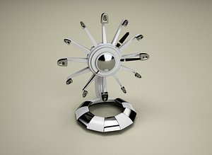 Decorative table clock
