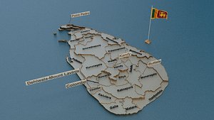 3D sri lanka