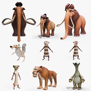 Ice Age Collection 3D model