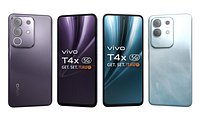 Vivo T4x 5G Marine Blue And Pronto Purple