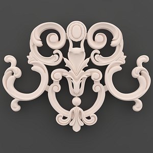 3ds max ornament wall