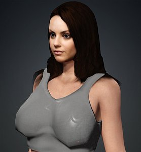 3D Mila Kunis model