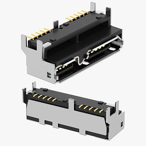 3D model connectors electronics standard