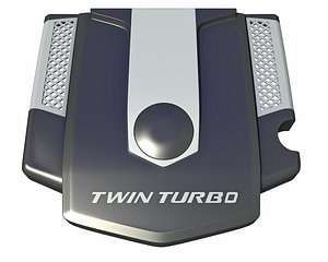 engine cover 3D model