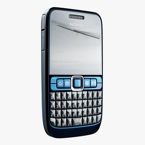Nokia E63 telephone 3D model