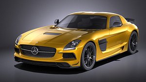 mercedes sls amg 3D model