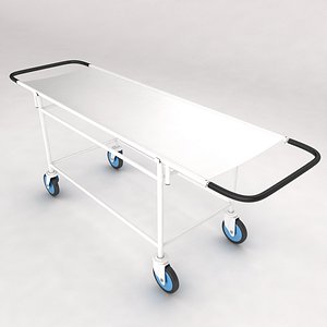 3d model medical stretcher equipment