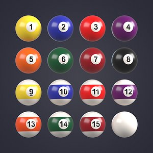 Billiard Balls Set