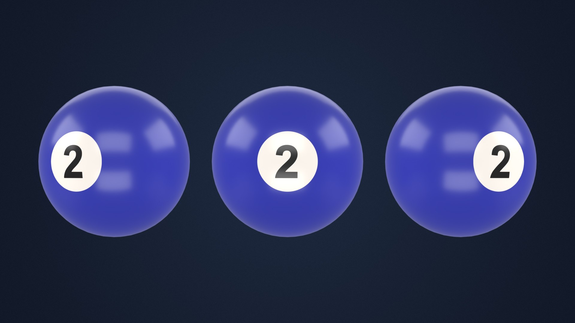 3D Billiard balls model TurboSquid 2017014