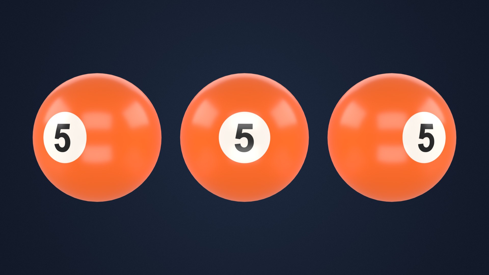 3D Billiard balls model TurboSquid 2017014