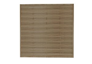 Wooden fence for garden