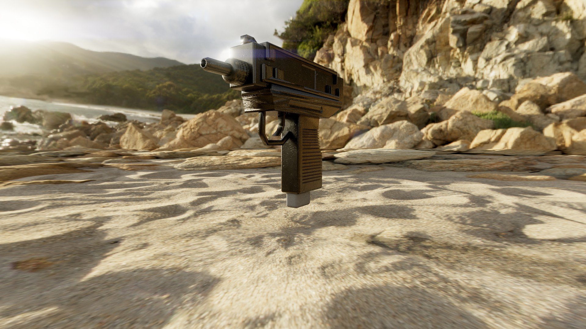 Uzi 3D - TurboSquid 2268421