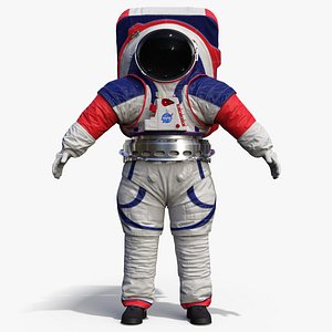 3D model spacesuit nasa xemu space