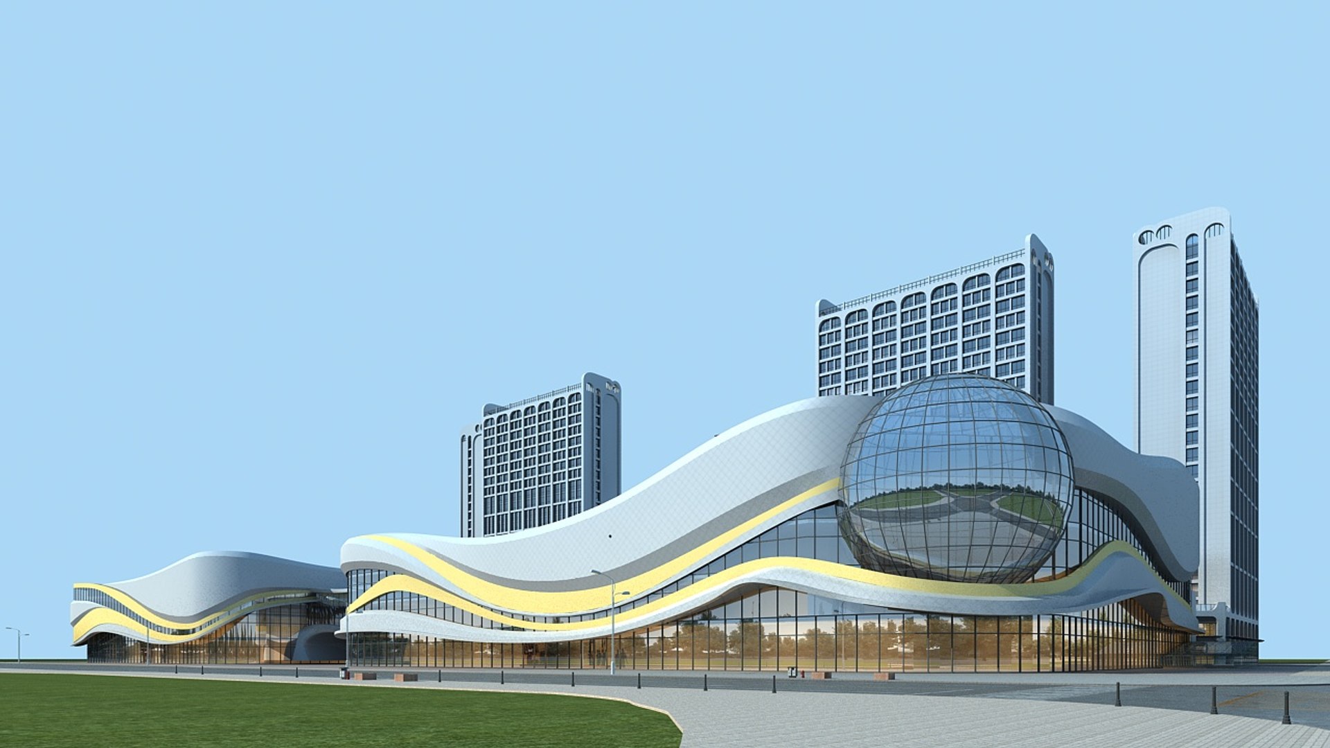 Shopping Mall 2 3D model - TurboSquid 2074827