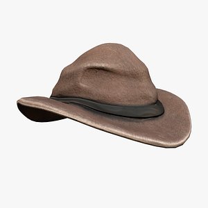 3D Western Hat