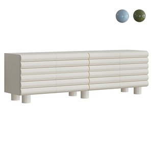 3D Fan TV Stand Westwing