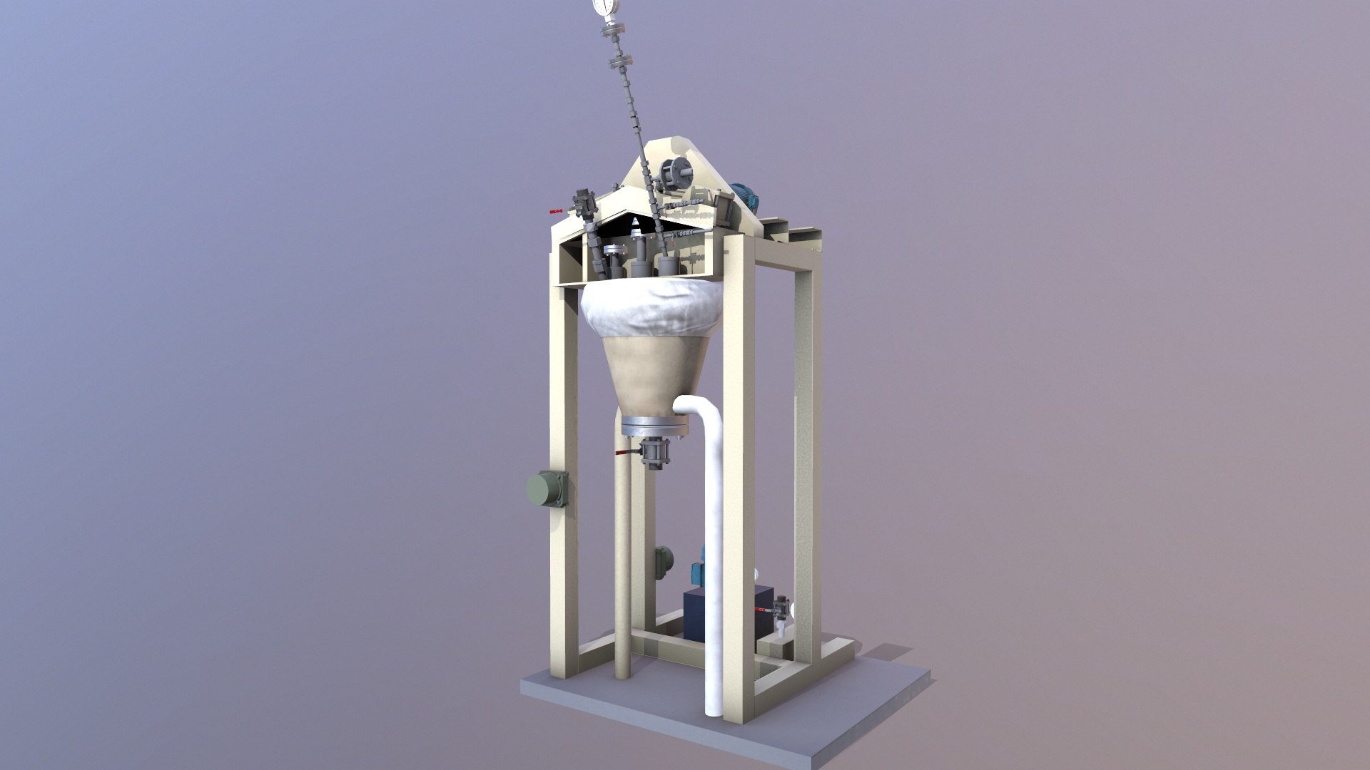 3D Dust Collector Model - TurboSquid 2288324