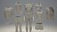 Female mannequin Nike FULL PACK 3D model