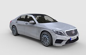 3d model 2014 mercedes s63 amg