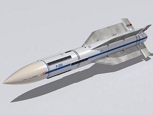3d model r-33 missile