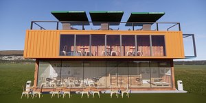 3D Container coffee shop-A5
