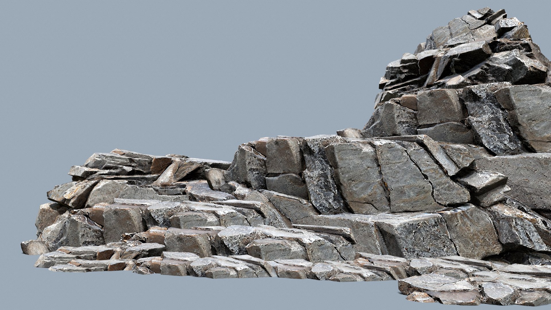 Cliff Rocks Model - TurboSquid 2213408