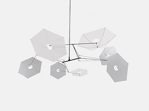 3D abstract sculpture