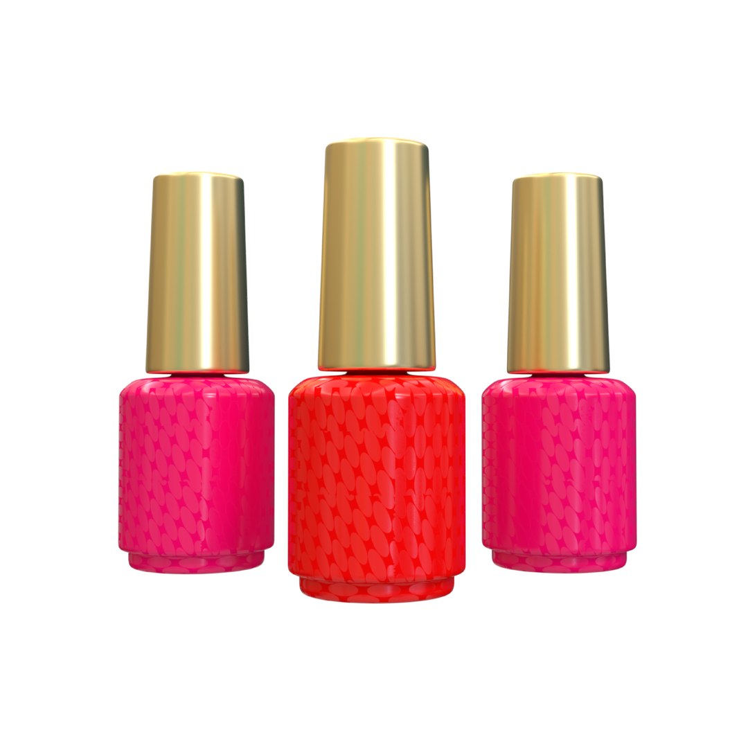 3D Nail Polish Bottle With 3D Mockup Model TurboSquid 2090414