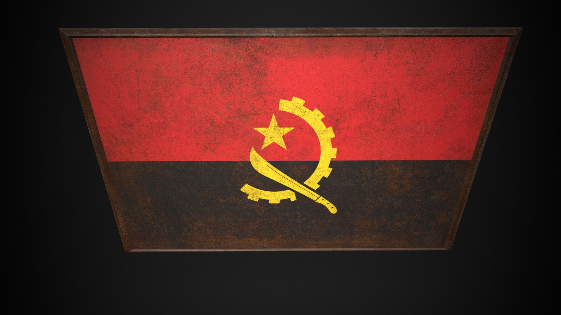 3D Old Picture Frame With Angola Flag - Game Ready Low Poly PBR https://p.turbosquid.com/ts-thumb/W8/aLY0ZC/Di/1920x10804/jpg/1720175057/1920x1080/fit_q87/e8cd4cd3154369b0b9038f285da2135547561b51/1920x10804.jpg