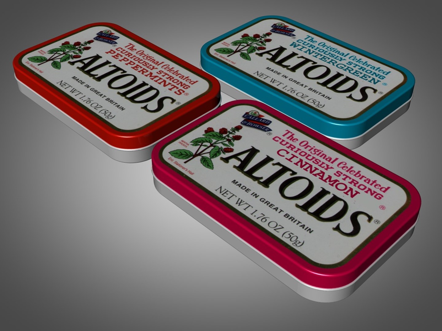 Altoids 3d Model