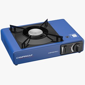 Portable Camping Gas Stove 3D model