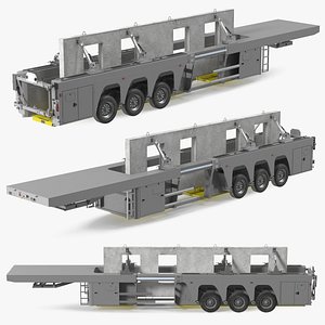 Concrete Panel Semi Trailer