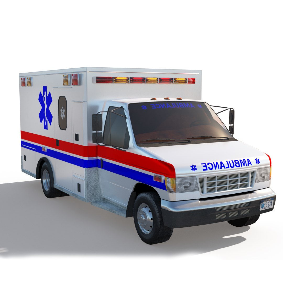 Ambulance Truck Games 3D Model - TurboSquid 1320170