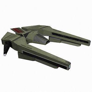 SciFi Starship 7 - Sci-fi Futuristic Spaceship