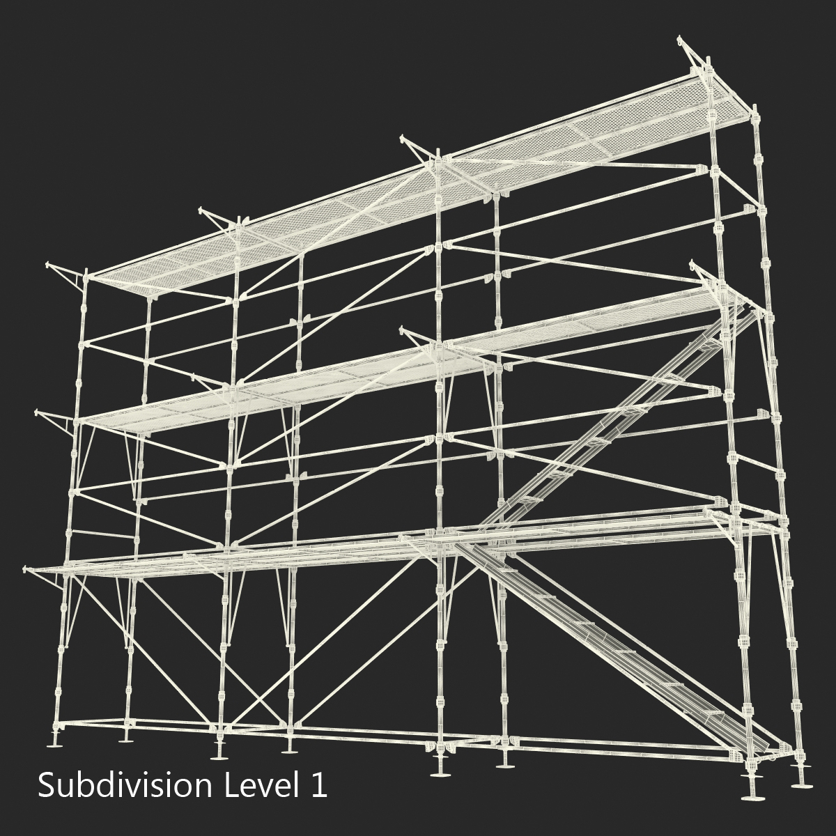 3dsmax scaffolding build