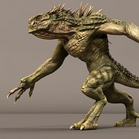 Dino Beast Maya Rig