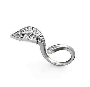 3D leaf ring