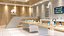 Modèle 3D intérieur d'une boutique mobile