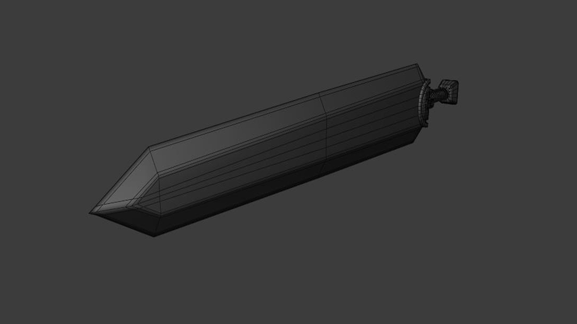 Free Berserk - Dragon Slayer Sword - Asset 3D Model - TurboSquid 2016025