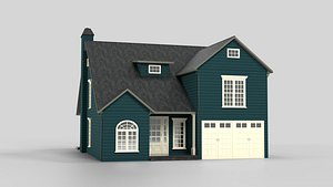 Neighborhood House 04T3 3D model