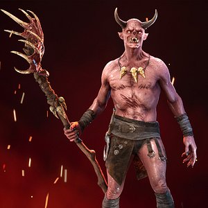 Imp Shaman 3D