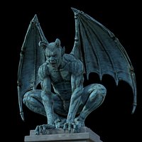 Gargoyle Demon Statue